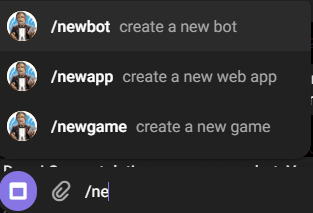 פקודת newbot